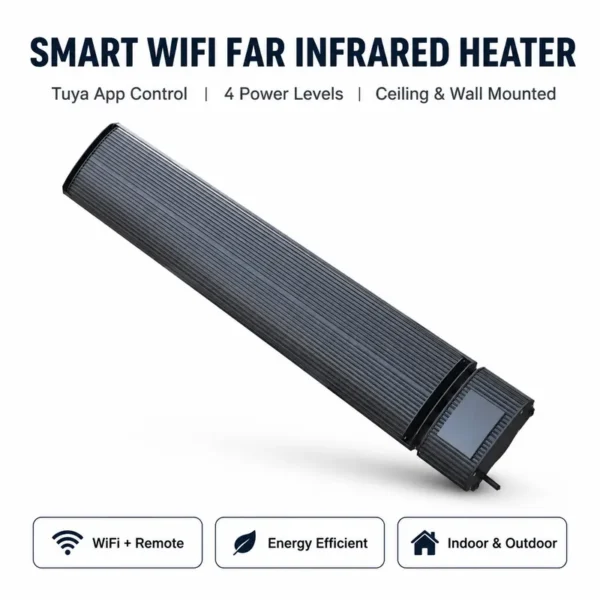 Space Far Infrared Heater, 220-240v, 1800W - view 2