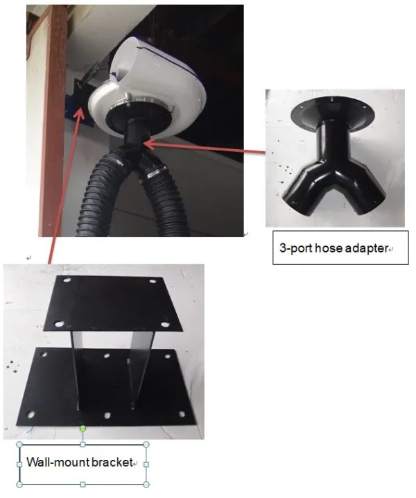 Space Saving Aluminum Fan, Wall, 220V/380V - view 4