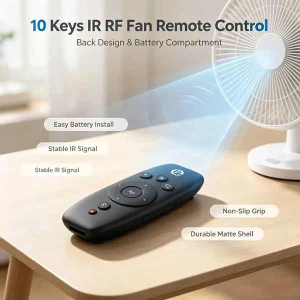 Speed Adjustable Remote Controller, Plastic, Wireless Control - view 4
