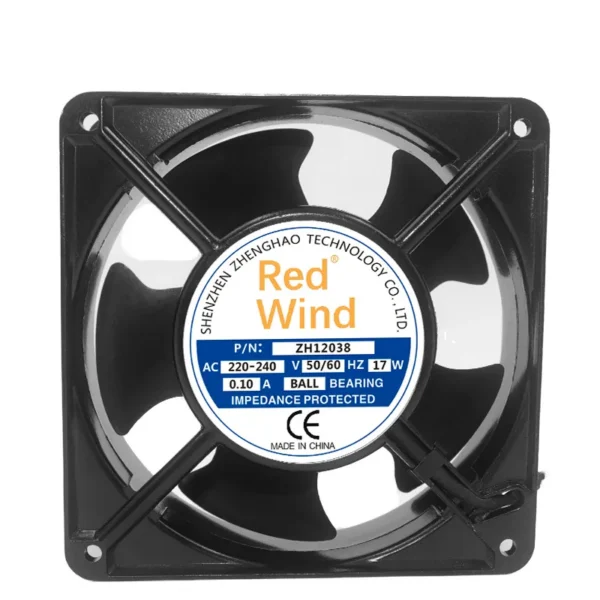 Speed Axial Cooling Fan, AC12038, 120*120*38mm, 27mm, 220V - view 2