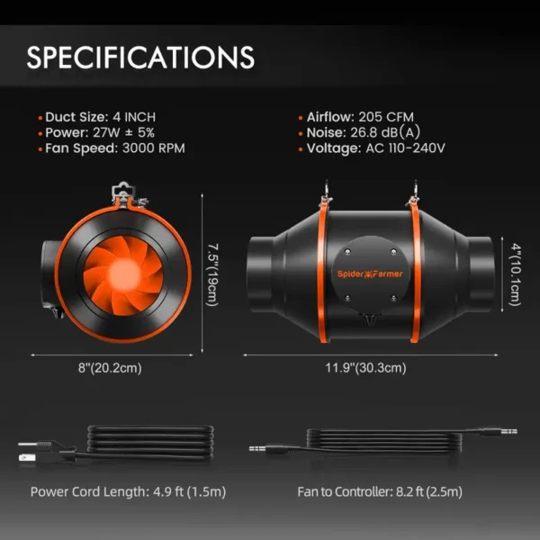 Speed Controller, 205, CFM - view 2