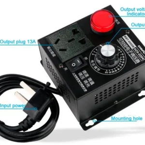 Speed Controller, 4000W, AC220V, 0-220V