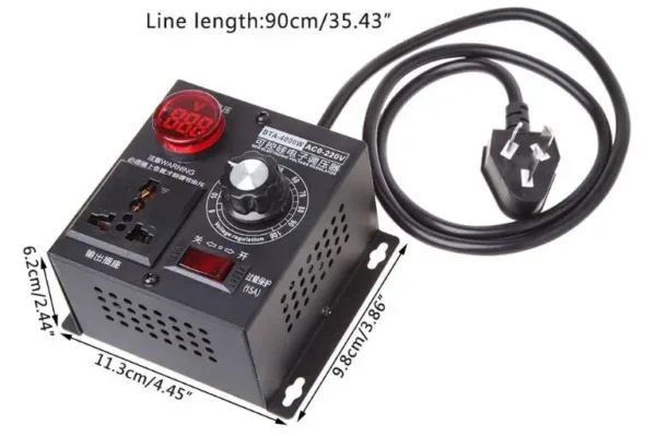 Speed Controller, 4000W, AC220V, 0-220V - view 3