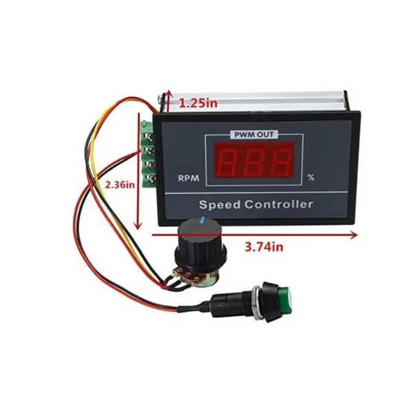 Speed Controller, 60V, 52V, 48V, 12V - view 5