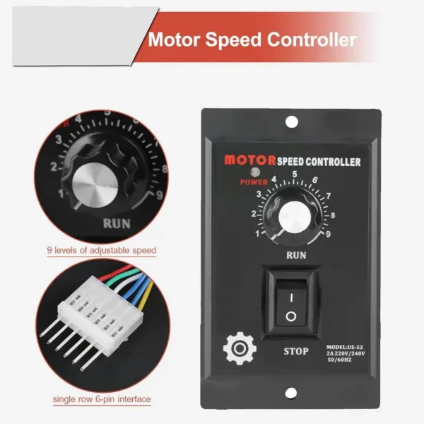 Speed Controllers Regulators, 220VAC, 50HZ/60HZ - view 3