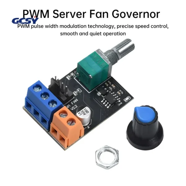 Speed Controllers Regulators, DC12V, 4-Wire, PWM - view 4