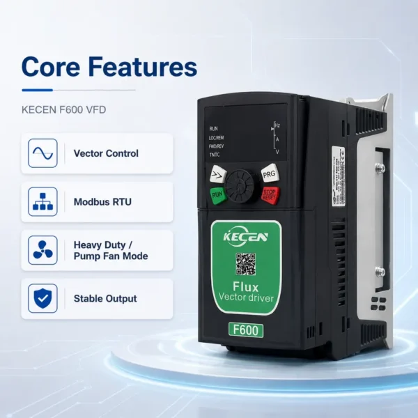 Speed Controllers Regulators, KECEN, F600, 380V, VFD - view 2