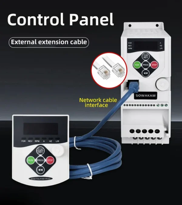 Speed Controllers Regulators, VFD, SOWAKAM, SW100, 380V - view 2