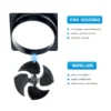 Speed Industrial Axial Fan, SANXIN, 380V, Aluminium - view 4