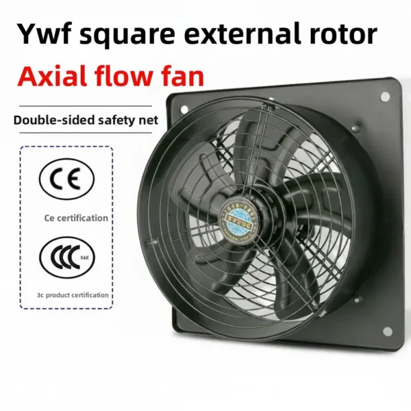 Speed Square Exhaust Blower, Axial, 380 V, electric - view 4