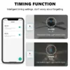 Speed Wifi Touch Fan, Wall, 1650w, Tempered Glass - view 2