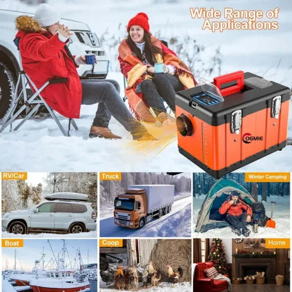Spilt Air Parking Heater, OGMIE, 2KW, 5KW, 12V - view 3