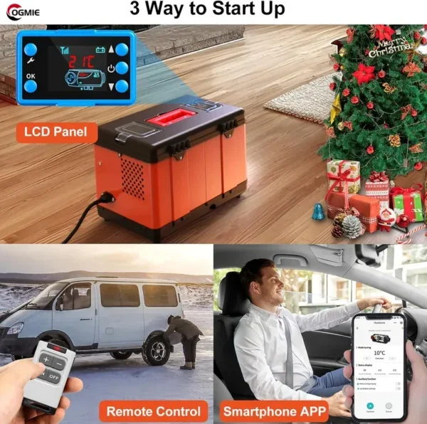 Spilt Air Parking Heater, OGMIE, 2KW, 5KW, 12V - view 4