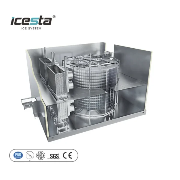 Spiral Freezer, ICESTA, 220V, Stainless Steel 304 - view 4