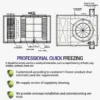 Spiral Freezer, IQF, 220 V, customization - view 3
