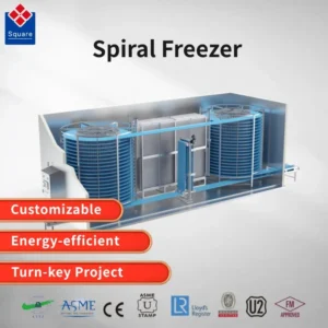 Spiral Freezer, IQF, local, Stainless Steel 304