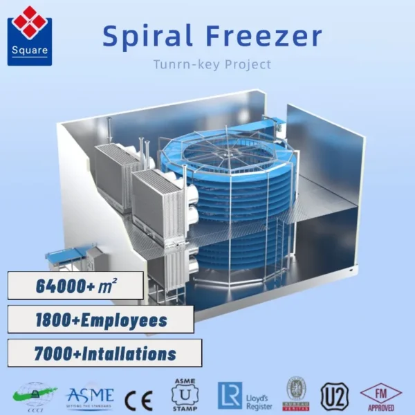 Spiral Freezer, local, Stainless Steel 304 - view 2