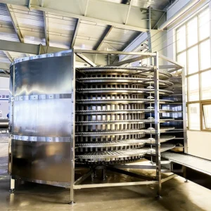 Spiral Iqf Quick Freezer, 500kg/h, R-507