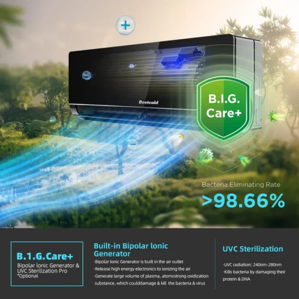 Split Air Conditioner, 36000, BTU, Inverter, Wall - view 5