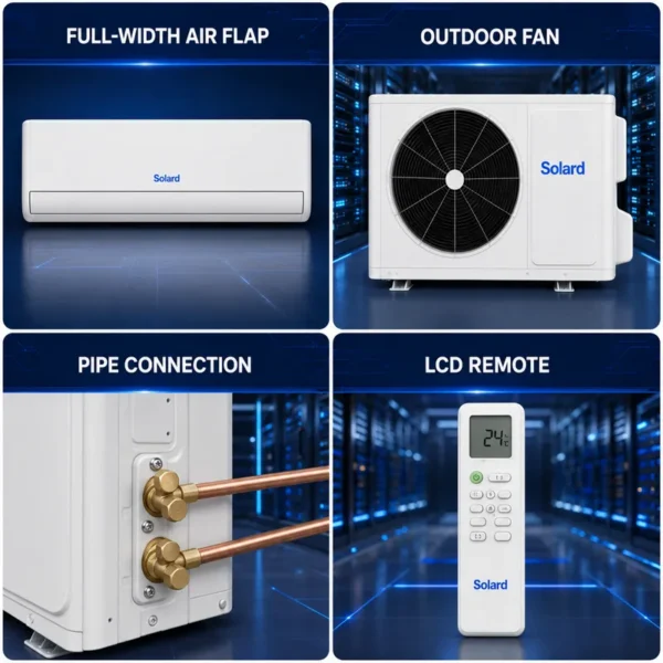 Split Air Conditioner, 36000BTU, Solar, Inverter, Wall - view 4