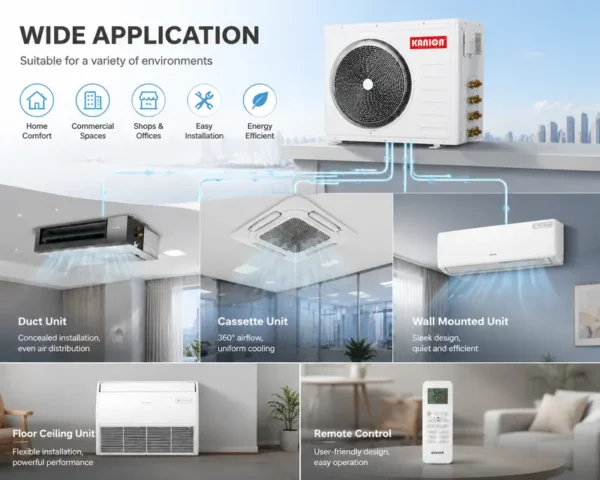 Split Air Conditioner, 55000, BTU, Inverter, SEER22.5 - view 4
