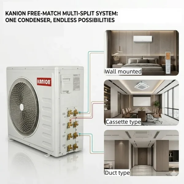 Split Air Conditioner, 55000, BTU, Inverter, SEER22.5 - view 5