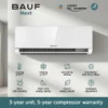 Split Air Conditioner, BAUF, 30000BTU, Inverter, R32 - view 4