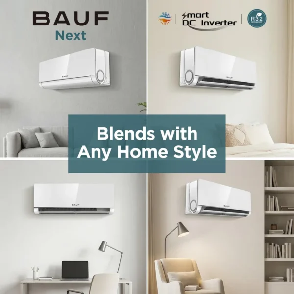 Split Air Conditioner, BAUF, 30000BTU, Inverter, R32 - view 5
