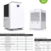 Split Air Conditioner, ECOFUTURE, R410A, 380V, HVAC - view 3