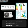 Split Air Conditioner, Inverter, 12000, BTU, 110/220V