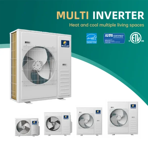 Split Air Conditioner, Inverter, 208, 18000 - view 2