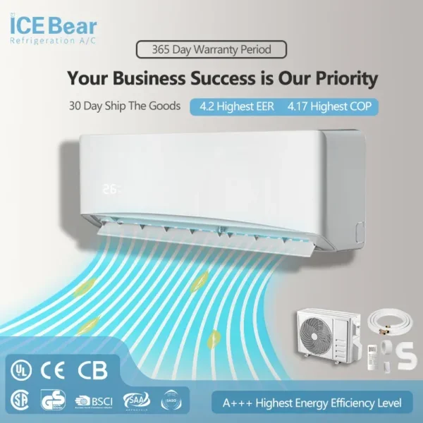 Split Air Conditioner, Inverter, 220V-50HZ, R410A, 1800 - view 2