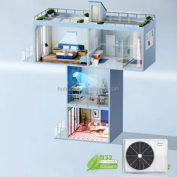 Split Air Conditioner, MDV-V100WHN8(At, 30KBtu, 9000, VRF - view 4