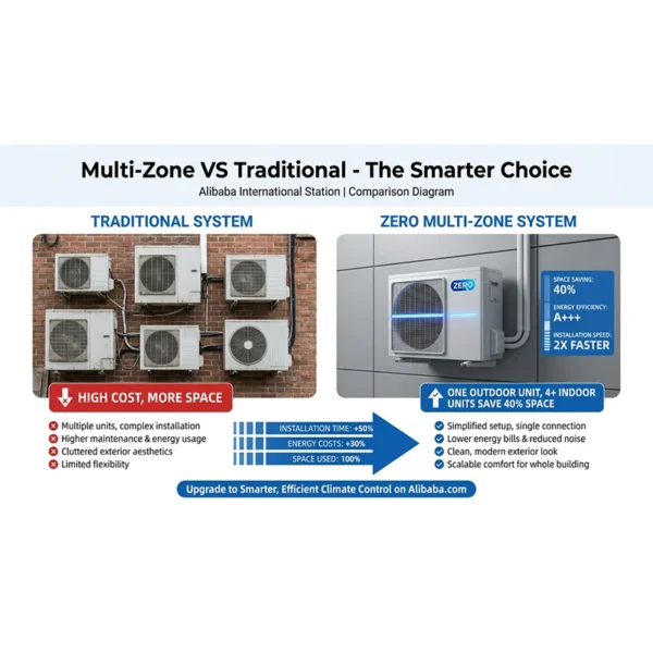 Split Air Conditioner, R32, 18000btu, 27000btu, 35000btu - view 4