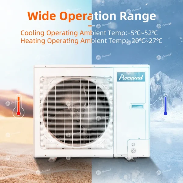 Split Air Conditioner, VRF, Wall, 8KW, 10KW - view 5