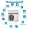 Split Air Conditioner, Wall, 220-240V, 12000 - view 6
