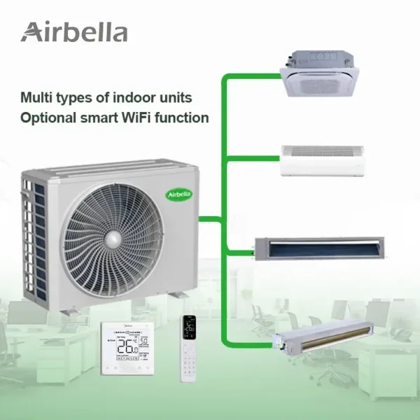 Split Air Conditioners, 6000, R410a, Inverter, 50/60hz