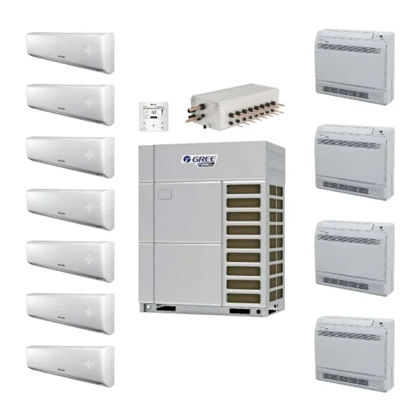 Split Air Conditioners, Inverter, 66HP, 185KW, VRV