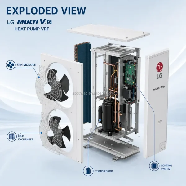 Split Air Conditioners, R410A, 380V, 50Hz, 3Phase - view 2