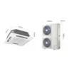 Split Cassette Indoor Unit, 32000Btu, 36000Btu, Ceiling - view 2
