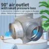 Split Duct Fan, 230V, Plastic - view 4