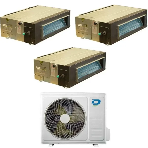 Split Ducted Air Conditioner, 18001-24000, BTU, D.OVER321, R32