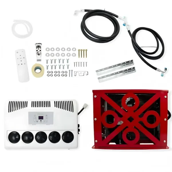 Split Parking Air Conditioner, Q-300, 12V/24V, 2000m/h - view 5