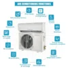 Split Solar Air Conditioner, Inverter, Wall - view 4