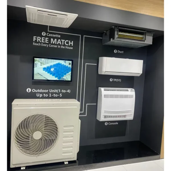 Split System Air Conditioner, 208-230V/60Hz, 20000btu, R454b - view 2