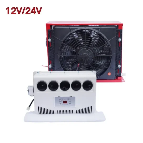 Split Truck Air Conditioner, 12V/24V, DC12V, 1800W - view 3