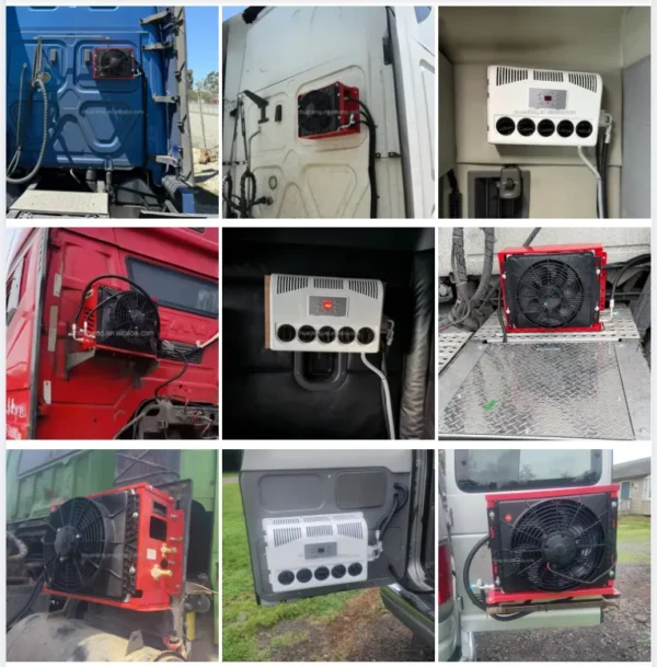 Split Truck Air Conditioner, 12V/24V, DC12V, 1800W - view 4