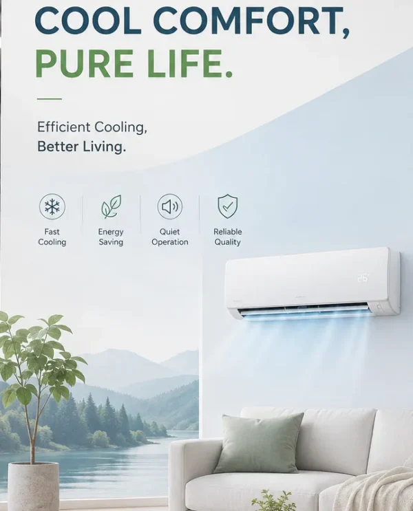 Split Wall Air Conditioner, Inverter, 9000btu-36000btu - view 3