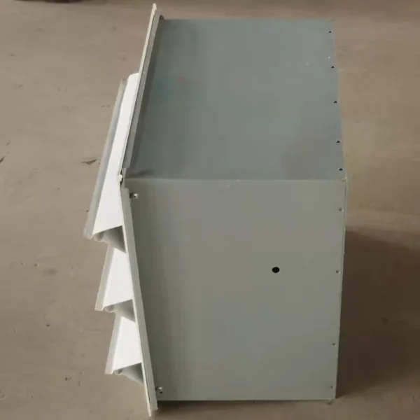 Square Axial Exhaust Fan, 230V, Steel, 1450RPM - view 4