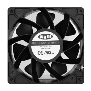 Square Axial Fan, 120MM, 3000/6000/10000RPM